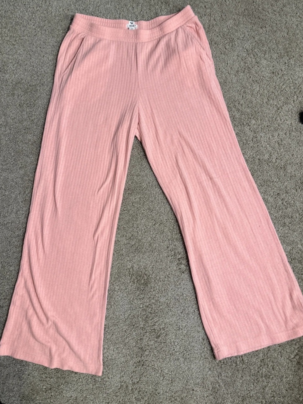 Women's Roxy Ribbed Hooded Lounge Set - Picture 2 of 5